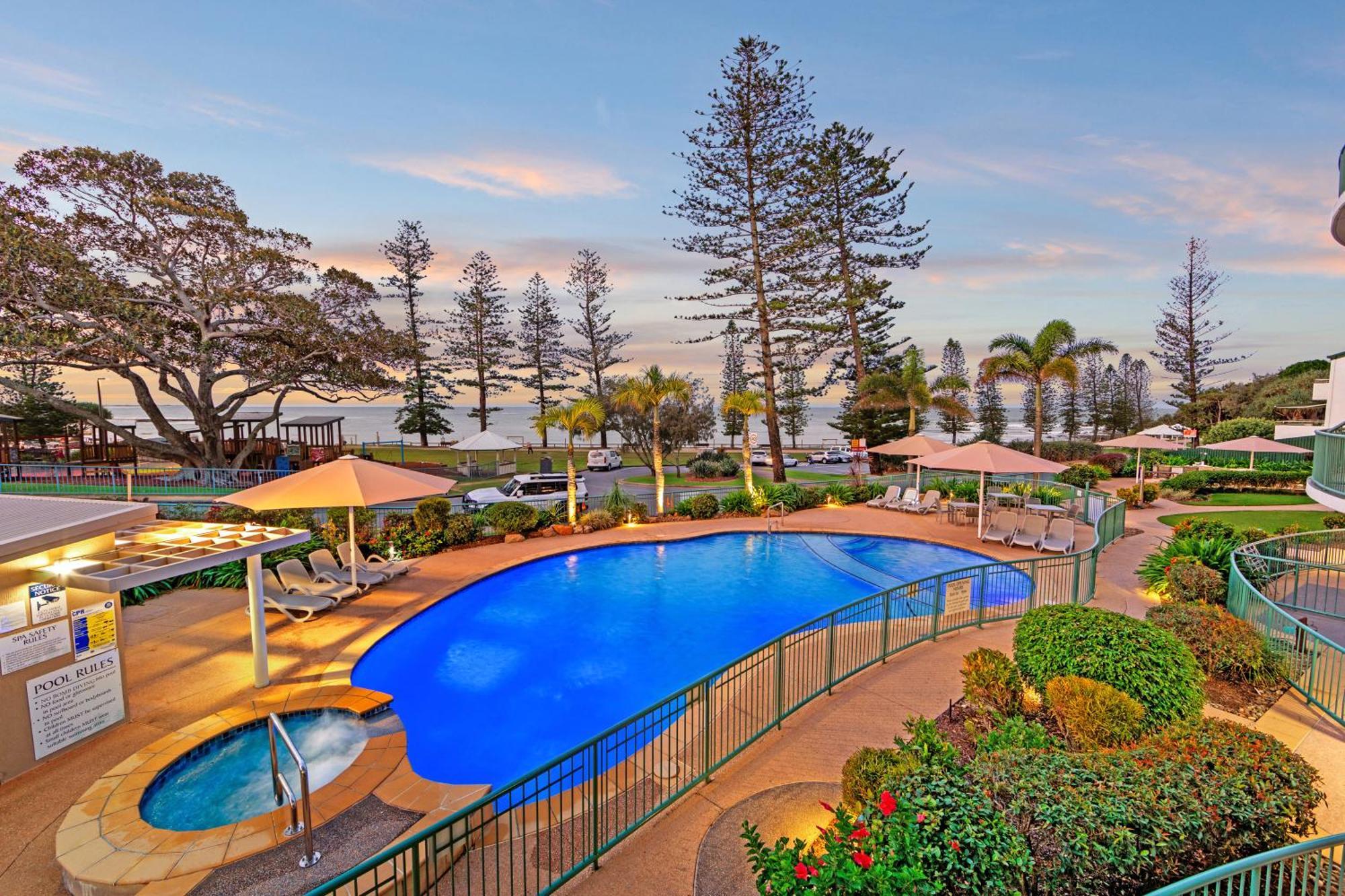 The Norfolks On Moffat Beach Caloundra Ngoại thất bức ảnh